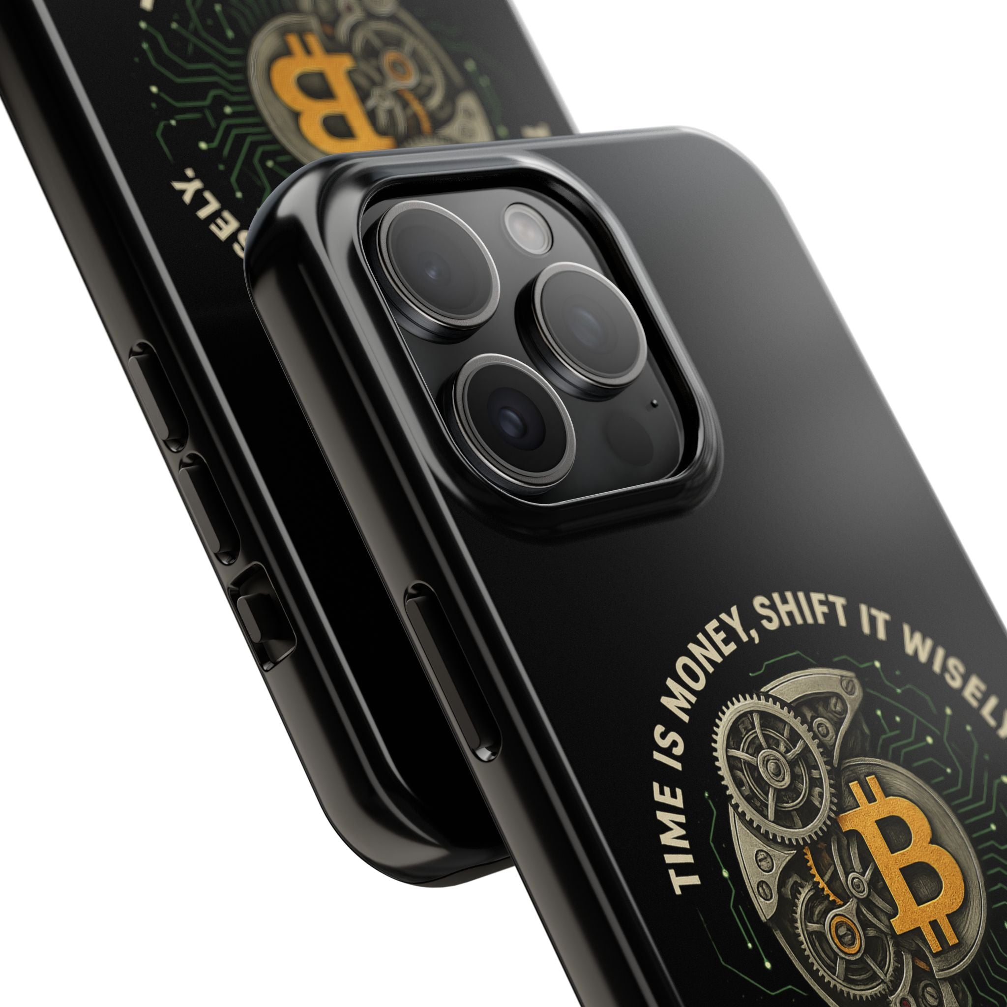Stylish Tough Phone Case with Bitcoin Design - Perfect for Tech Lovers, Crypto Enthusiasts, and Gifts
