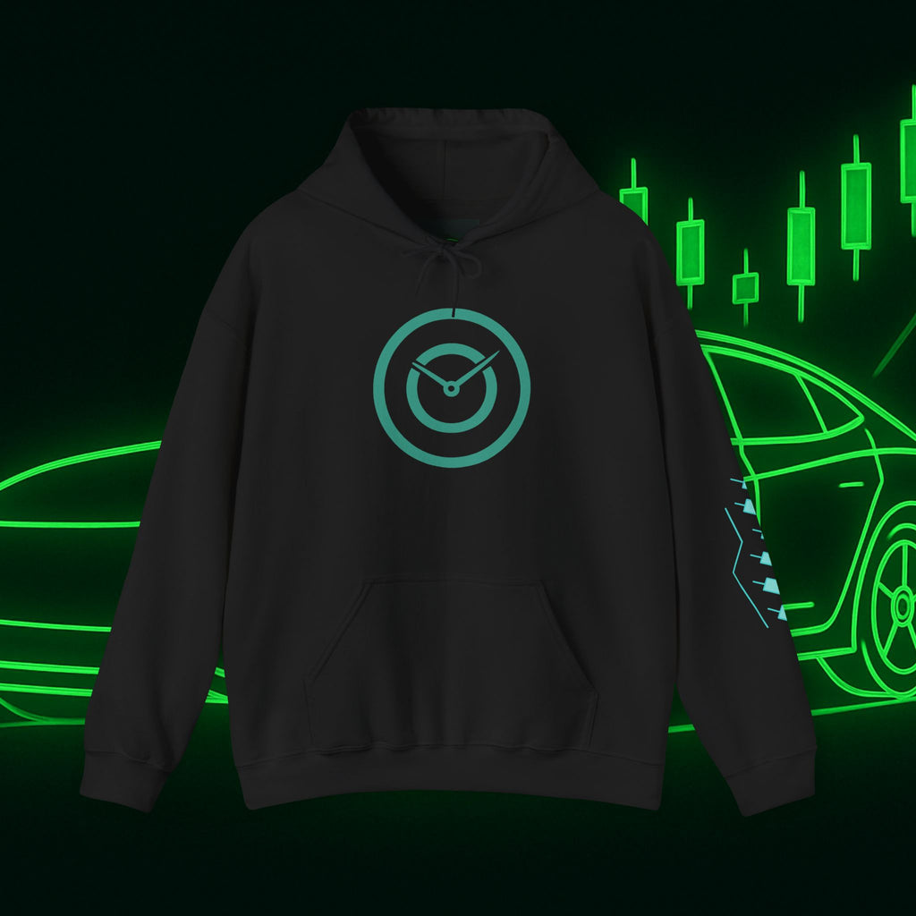 Chronoshift Signature Hoodie — “Time Trades Everything”