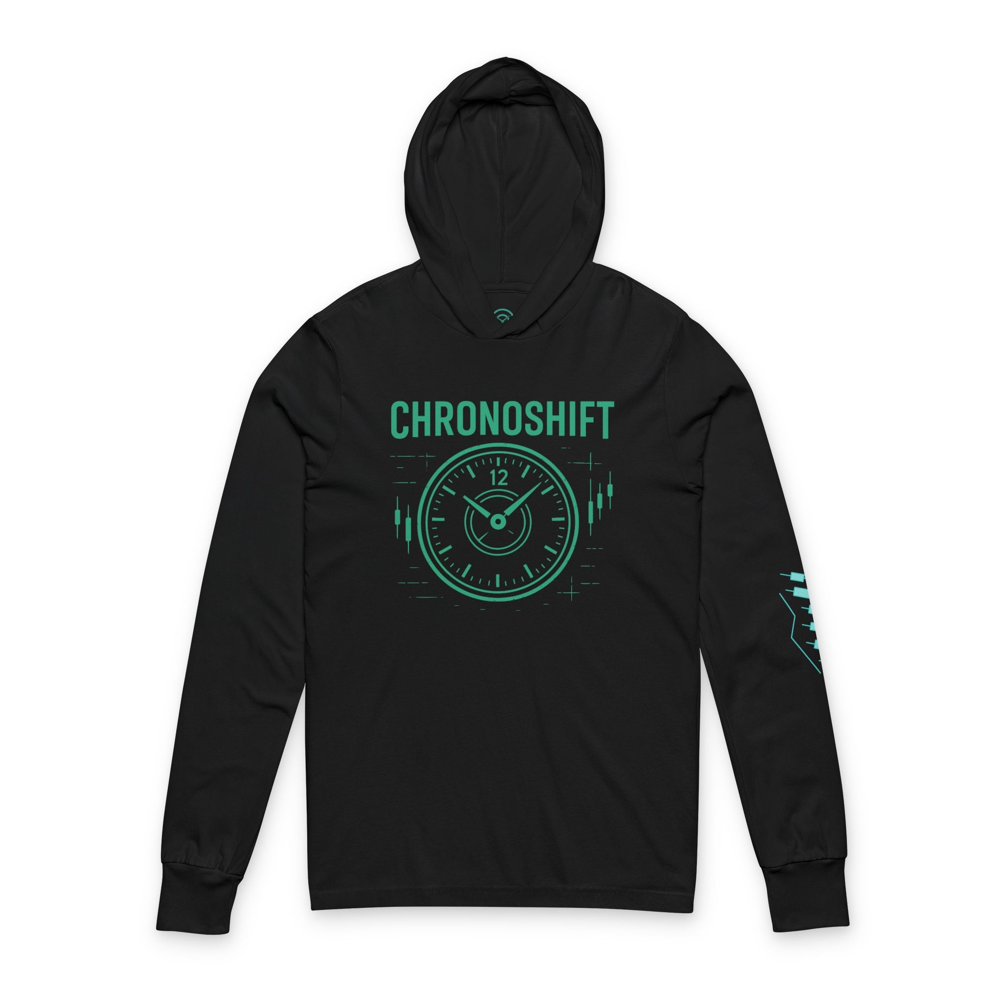 Chronoshift  Long Sleeve Hoodie – Built for the Grind