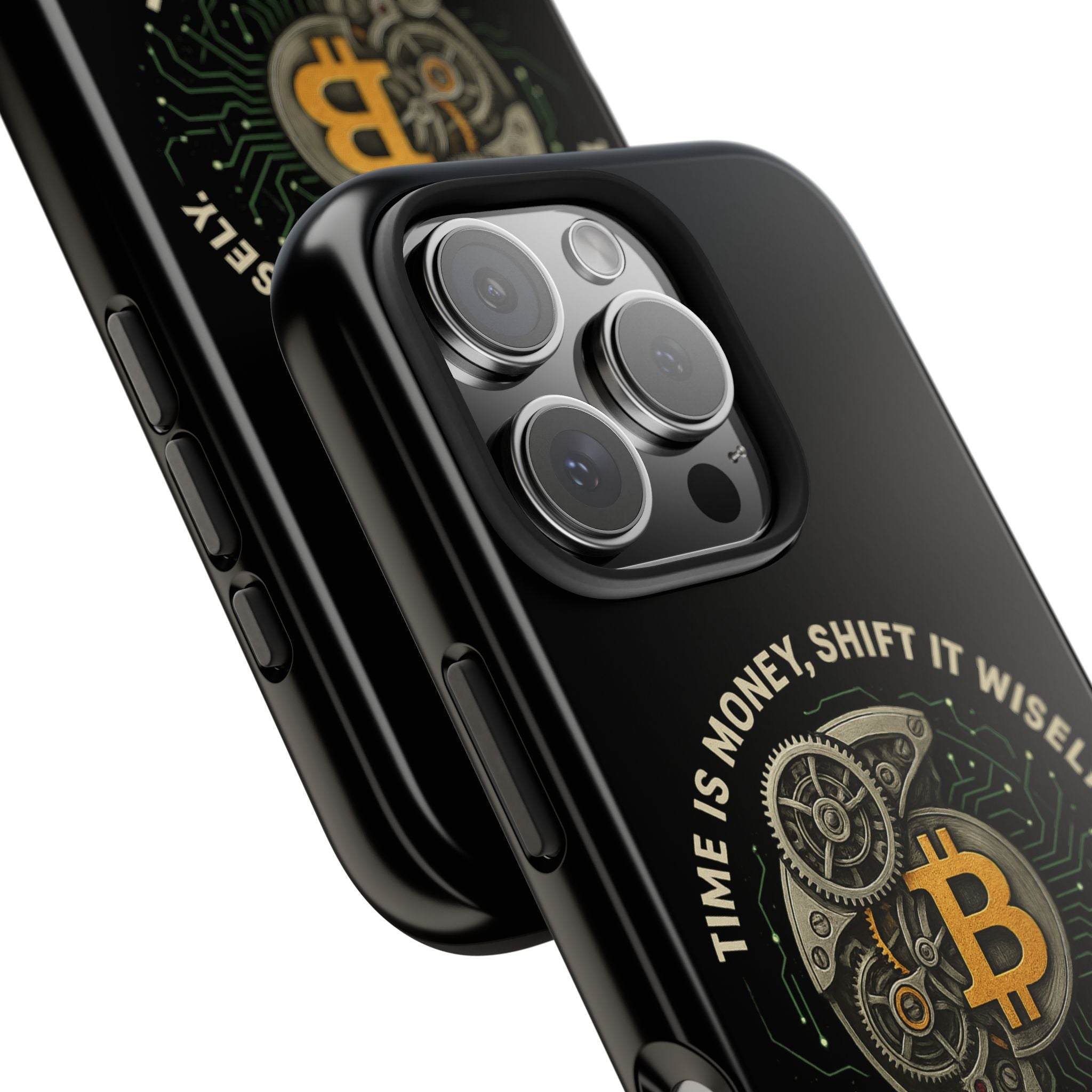 Stylish Tough Phone Case with Bitcoin Design - Perfect for Tech Lovers, Crypto Enthusiasts, and Gifts