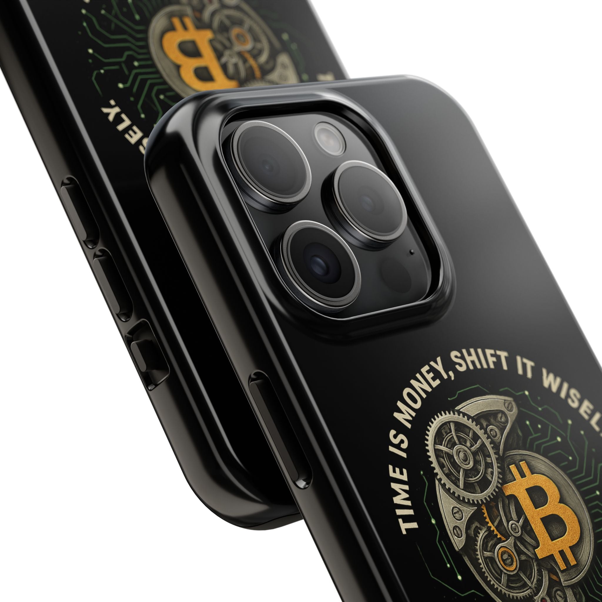 Stylish Tough Phone Case with Bitcoin Design - Perfect for Tech Lovers, Crypto Enthusiasts, and Gifts