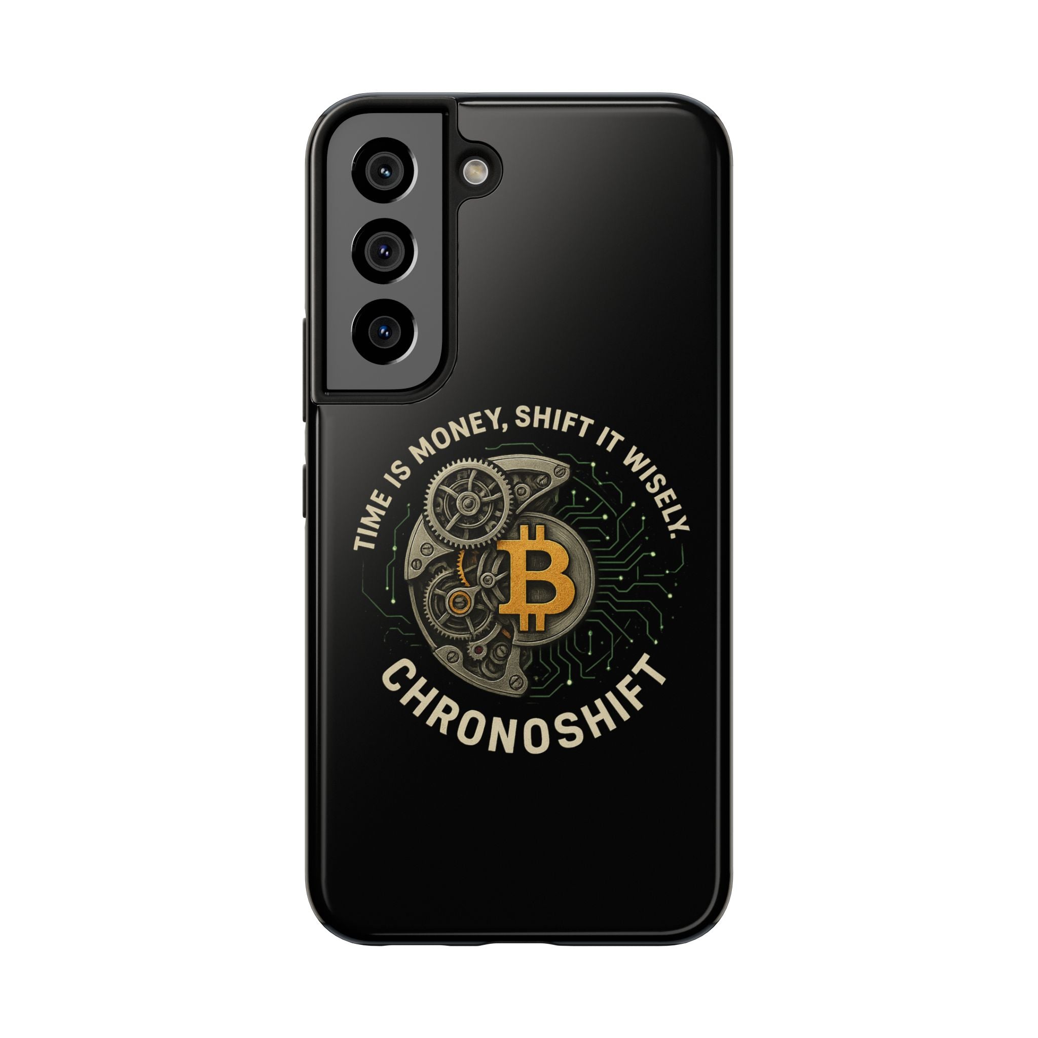 Stylish Tough Phone Case with Bitcoin Design - Perfect for Tech Lovers, Crypto Enthusiasts, and Gifts