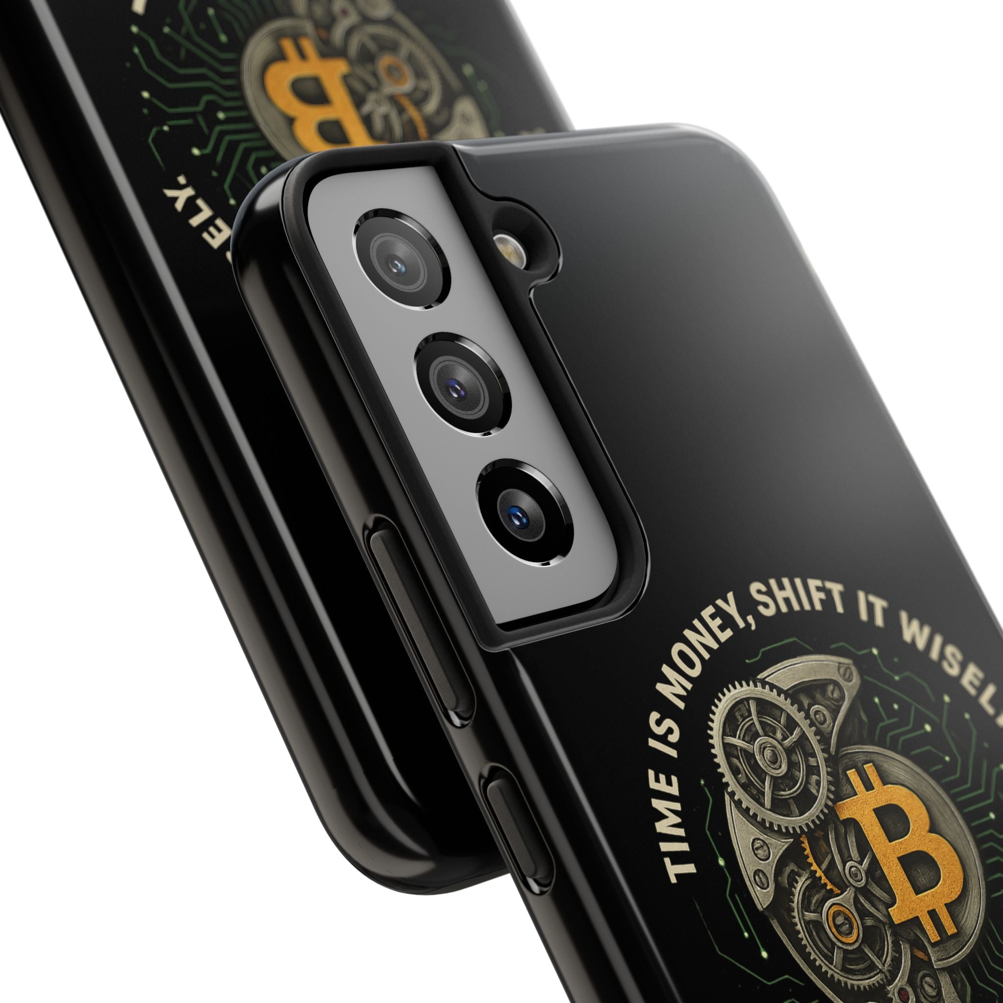 Stylish Tough Phone Case with Bitcoin Design - Perfect for Tech Lovers, Crypto Enthusiasts, and Gifts
