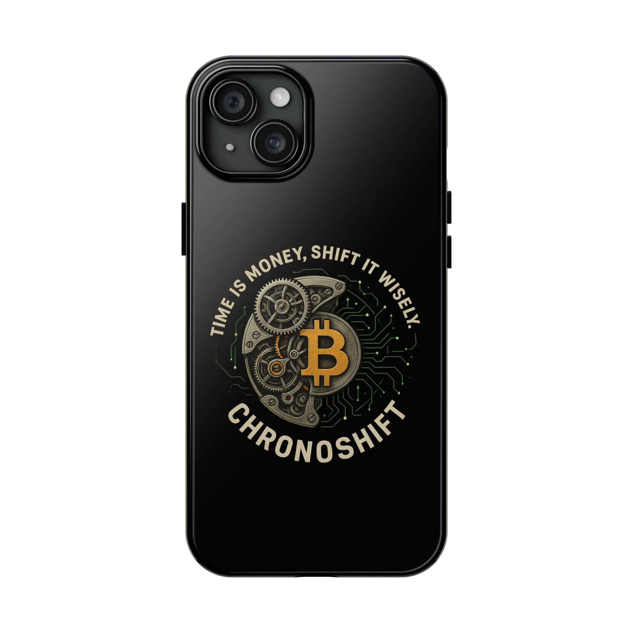 Stylish Tough Phone Case with Bitcoin Design - Perfect for Tech Lovers, Crypto Enthusiasts, and Gifts