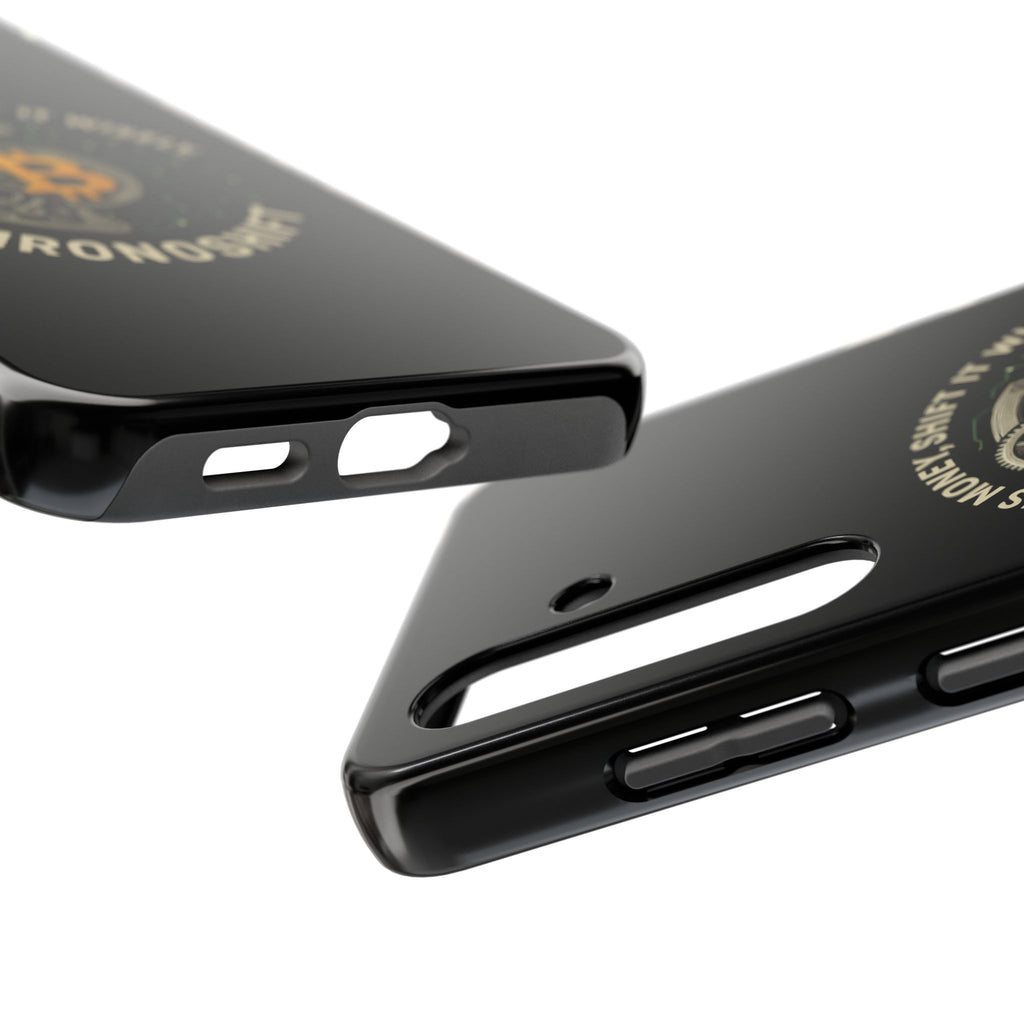 Stylish Tough Phone Case with Bitcoin Design - Perfect for Tech Lovers, Crypto Enthusiasts, and Gifts