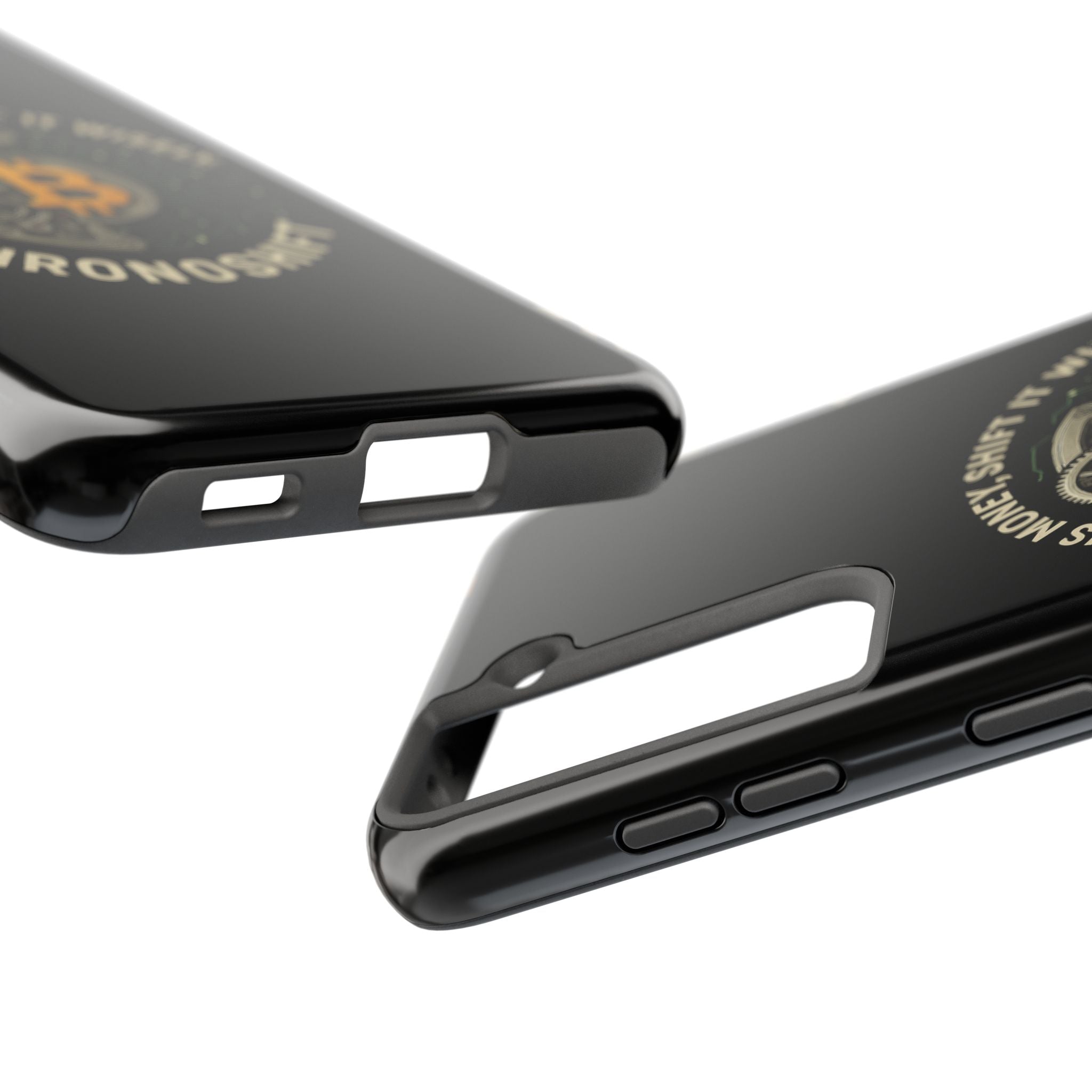 Stylish Tough Phone Case with Bitcoin Design - Perfect for Tech Lovers, Crypto Enthusiasts, and Gifts