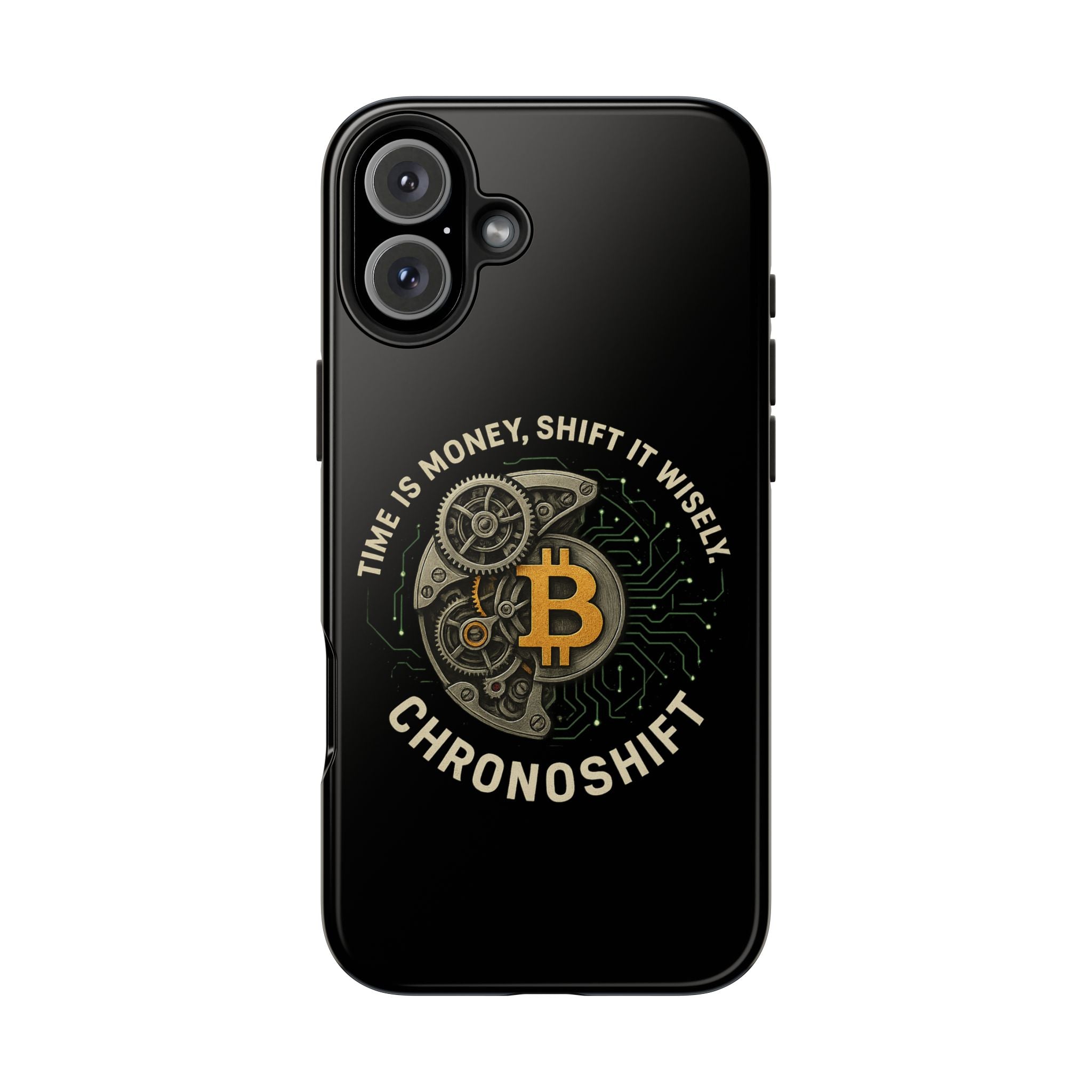 Stylish Tough Phone Case with Bitcoin Design - Perfect for Tech Lovers, Crypto Enthusiasts, and Gifts