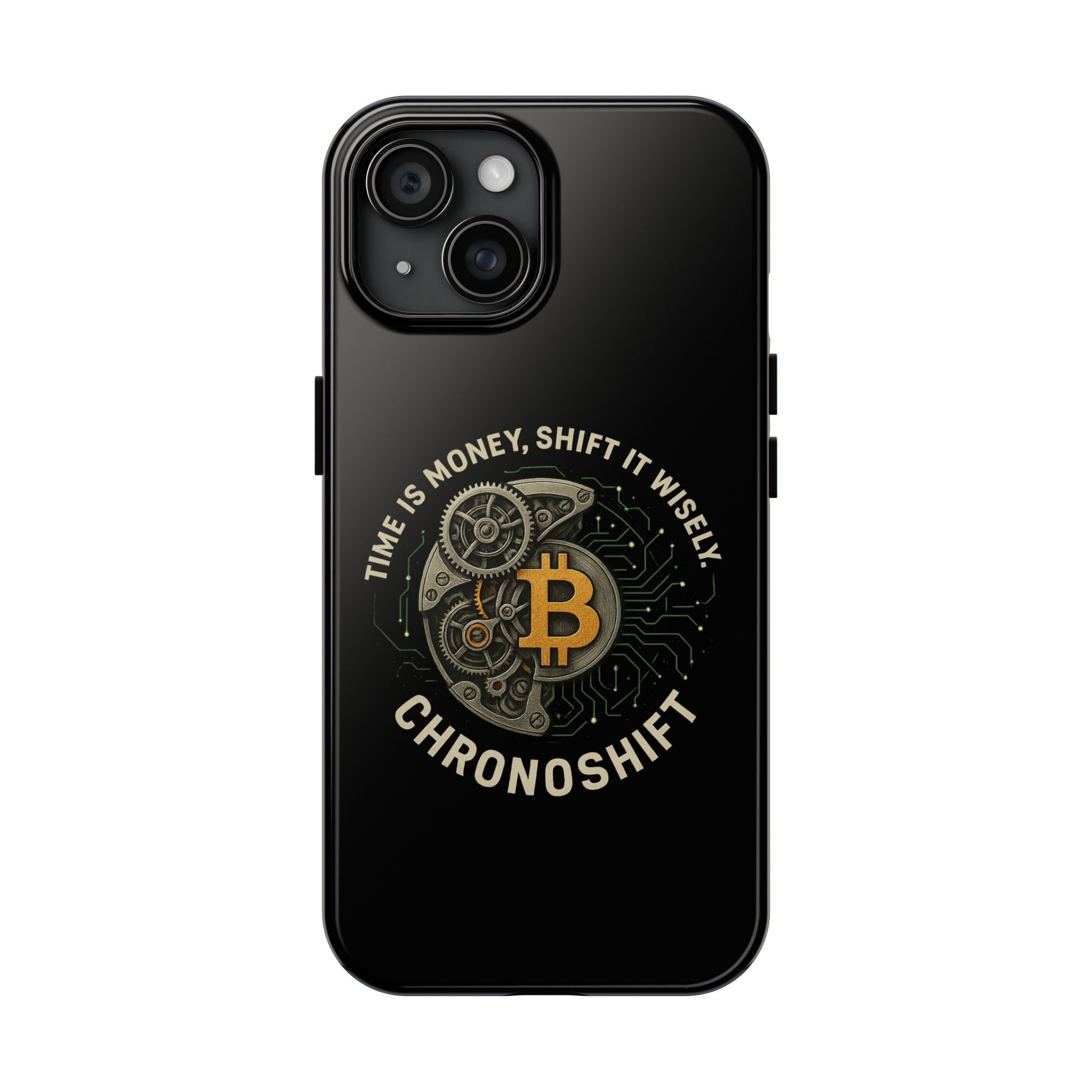 Stylish Tough Phone Case with Bitcoin Design - Perfect for Tech Lovers, Crypto Enthusiasts, and Gifts