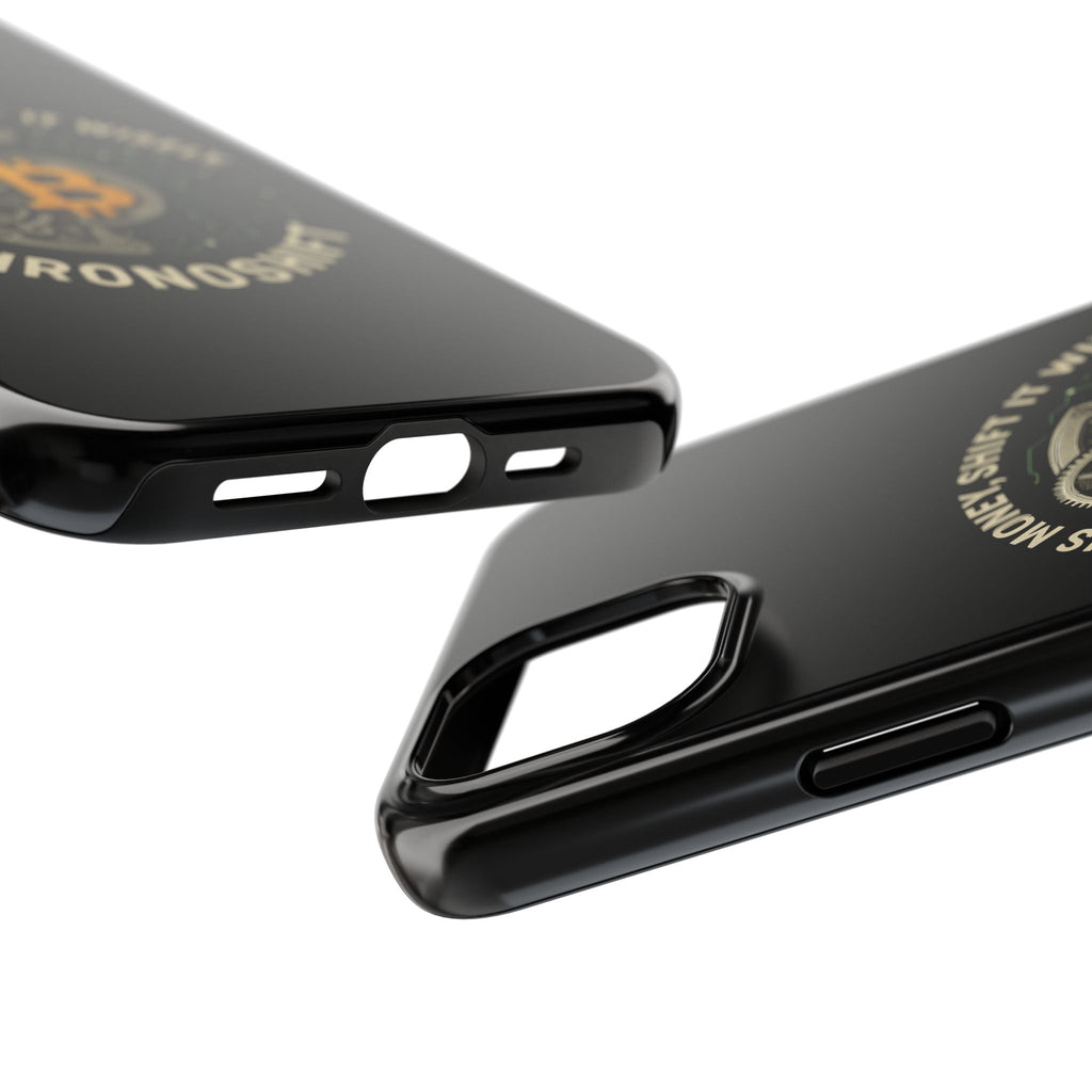Stylish Tough Phone Case with Bitcoin Design - Perfect for Tech Lovers, Crypto Enthusiasts, and Gifts