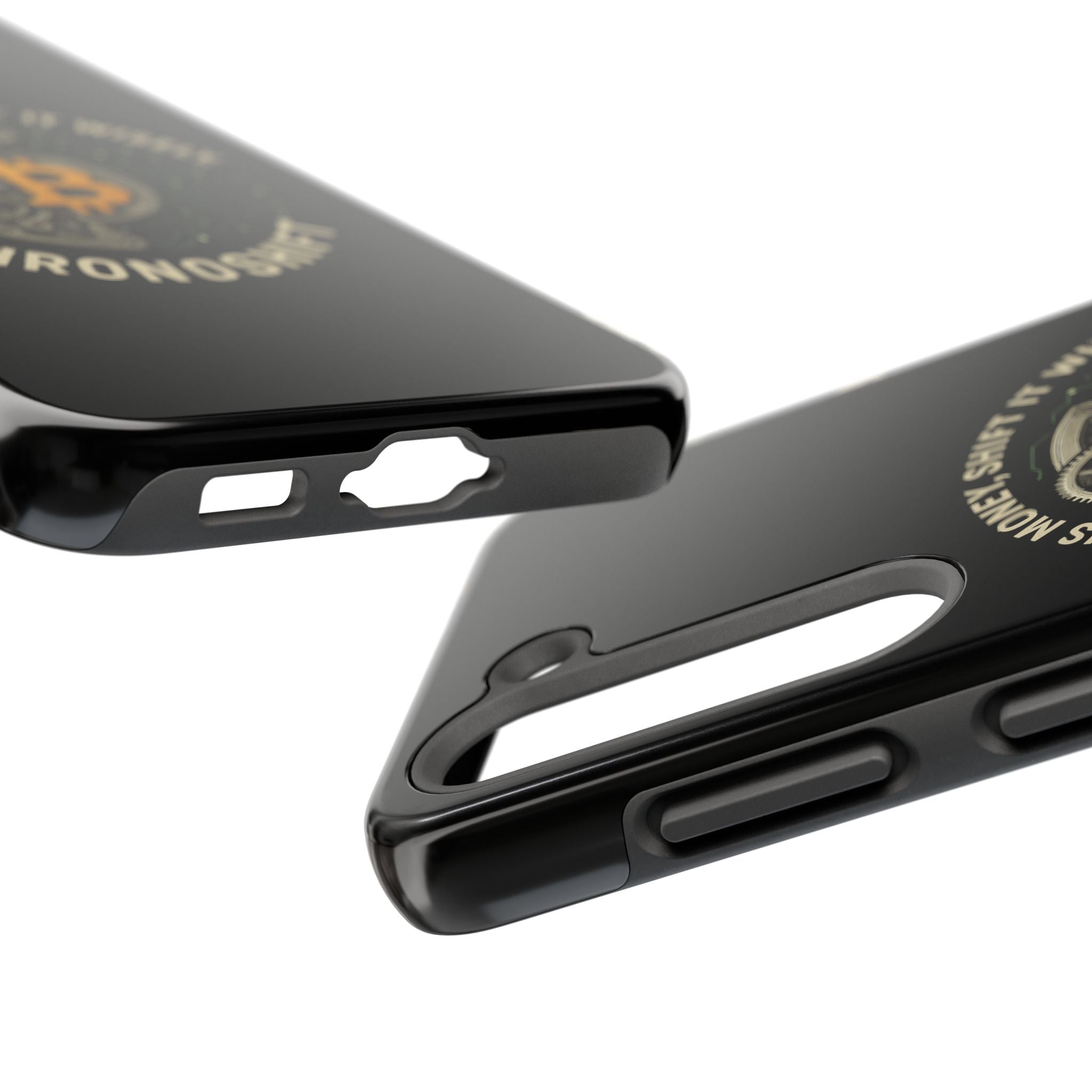 Stylish Tough Phone Case with Bitcoin Design - Perfect for Tech Lovers, Crypto Enthusiasts, and Gifts